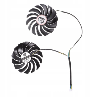 Ventilátor - 1 Pair Herný grafickej karty Ventilátory Ventilátory