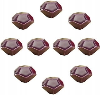 Kľučka dverí - 10 ks. Purple, toto keramické opálenie