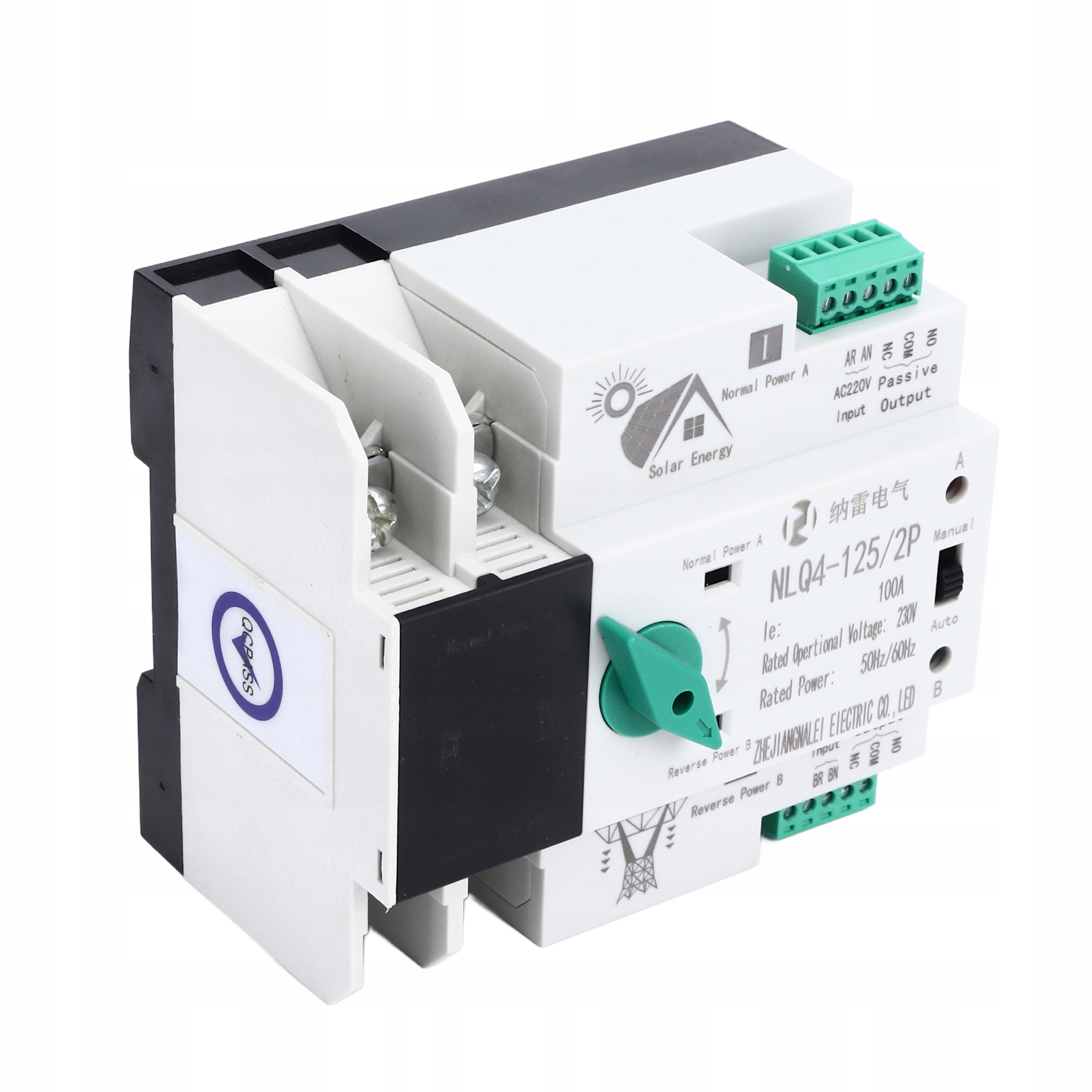 Spínač 230 V IP20 100 A