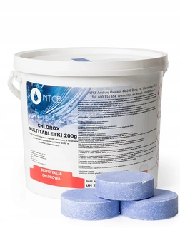 10W1 5KG Multifunkčné tablety chlóru 200g