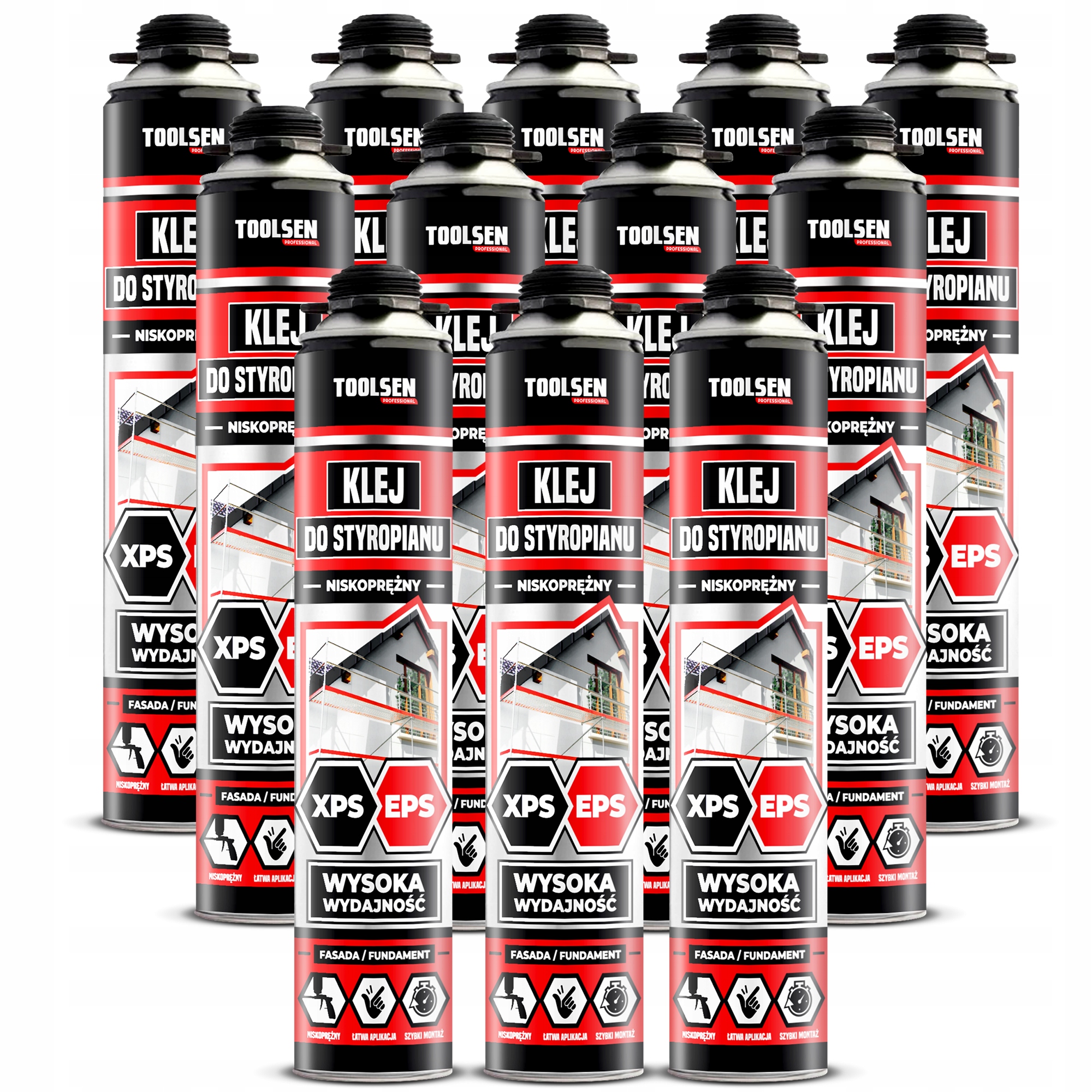 TOOLSEN Lepidlo na polystyrén 750 ml