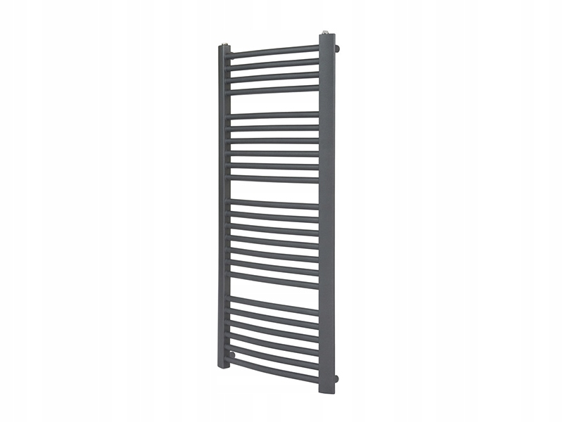Lava 621 W vodný kúpeľňový radiátor 580 x 1200 mm čierny, sivý