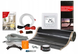 Podlahové kúrenie - 12m2-Set vykurovanie mats100cm 140W / M2-TF-H5