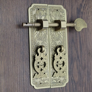 Kľučka dverí - 13 cm/16cm čínska rukoväť retro čistá mie