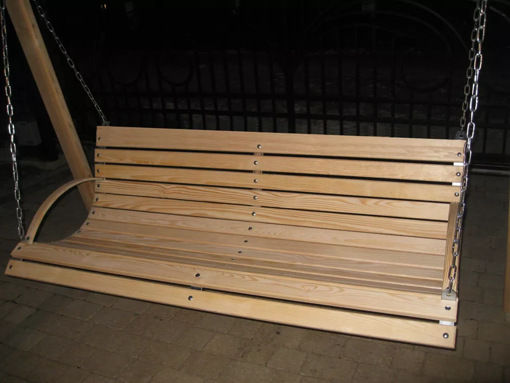 Záhradná hojdačka - 160cm lavica, sedadlo pre hojdačky + reťaze 2x2.5