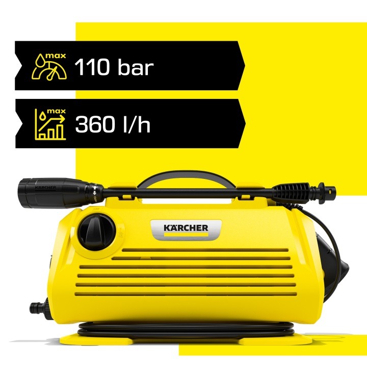 Kärcher K2 Horizontal VPS Home vysokotlakový čistič 120 bar Home Kit