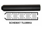 Tlmič pre Hatsan kaliber 5.5 mm na 44 80 J profesionálny VYPR