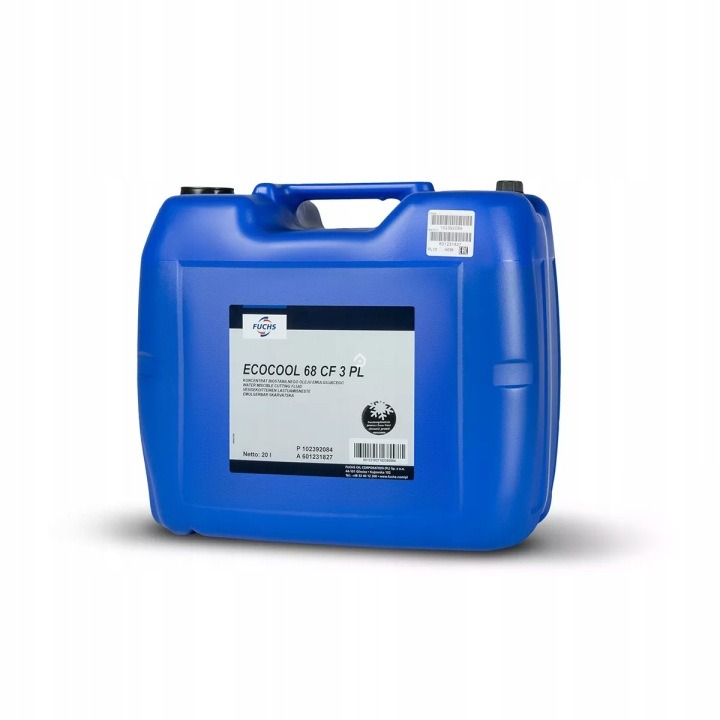 FUCHS ECOCOOL 68 CF 3 PL 20L polosyntetická chladiaca kvapalina na obrábanie kovov