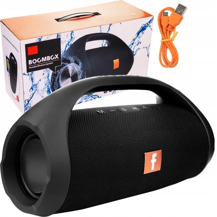 Prenosný BOOMBOX Bluetooth reproduktor USB FM rádio LED MP3 mobilný bezdrôtový stereo