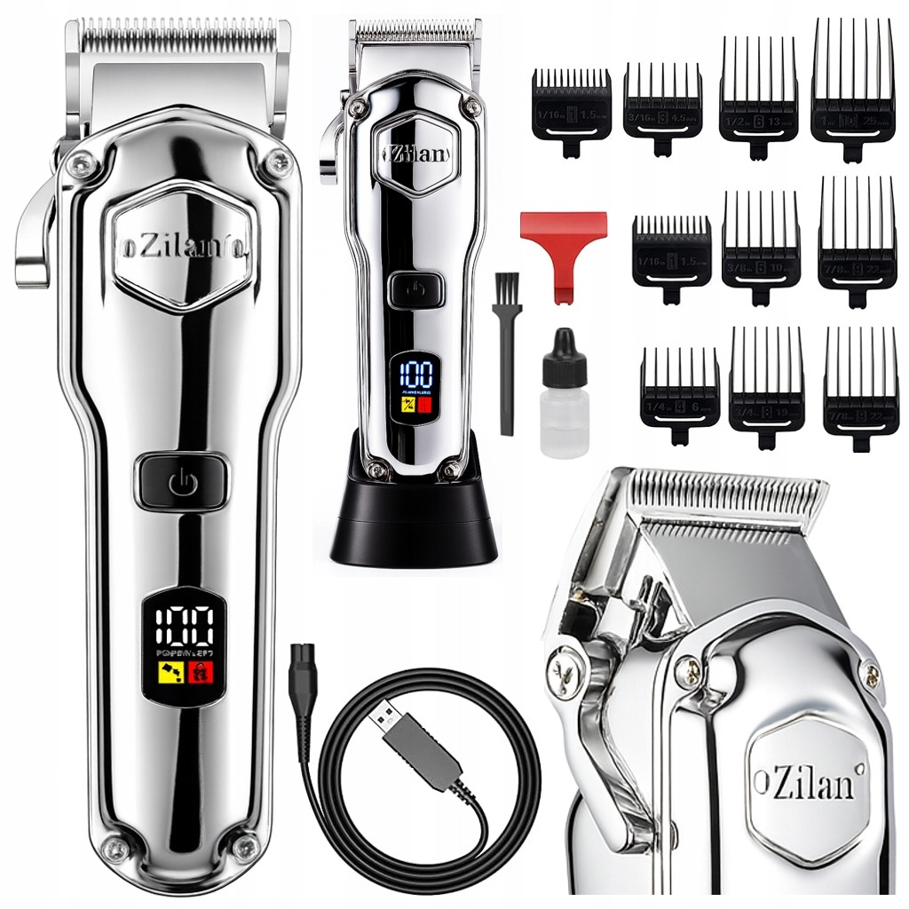 Zilan Volturnus® Bezdrôtový strojček na mokré a suché strihanie 11v1 USB