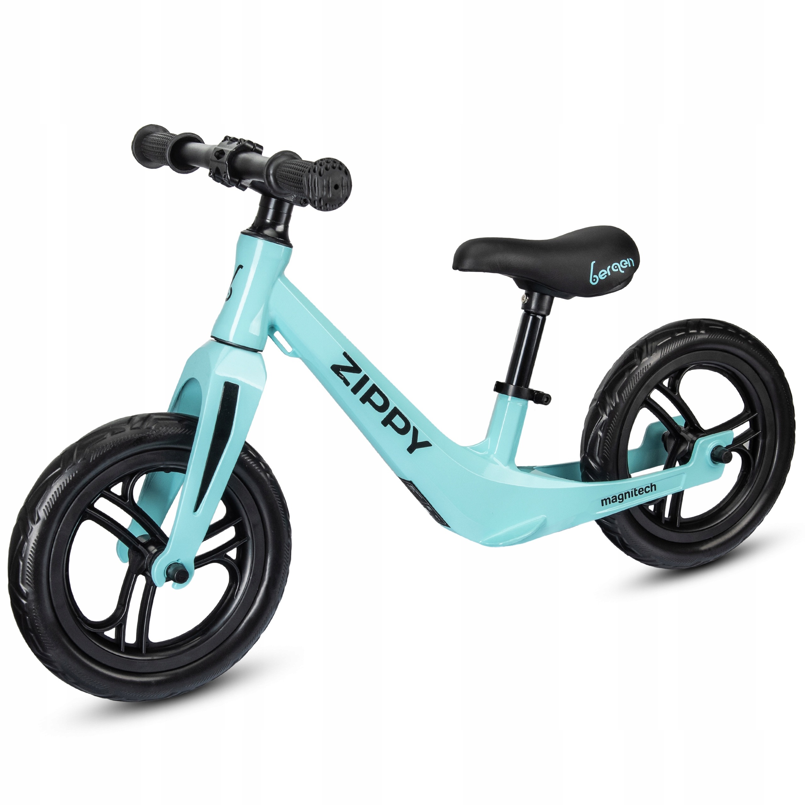 Detské odrážadlo BERGEN ZIPPY 12" horčíkový rám, ľahký bicykel pre chlapcov a dievčatá od 2 rokov