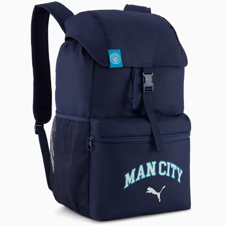 Batoh Puma Manchester City modrý unisex klubový batoh polyester 092450-01