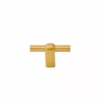 Kľučka dverí - 1pc Zlaté rukoväte pre kuchynské skrinky Solid MOS