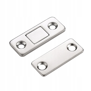 Zámok na dvere -  2*Magnetický zámkový zámkový magnet nábytok skriniek