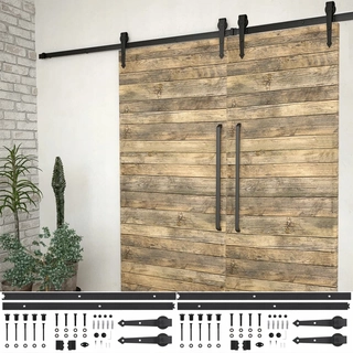 Kovania na posuvné dvere - 2 x posuvné dvere Systém Loft Rail Set 200