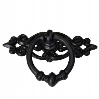 Kľučka dverí - 24xVintage Black Door Skrint skrinka