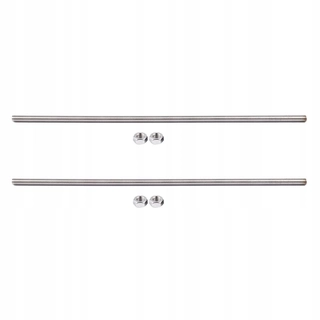 Závesy, pánty -  2x320 mm x m8 z nehrdzavejúcej ocele Rod Sr tyč SR