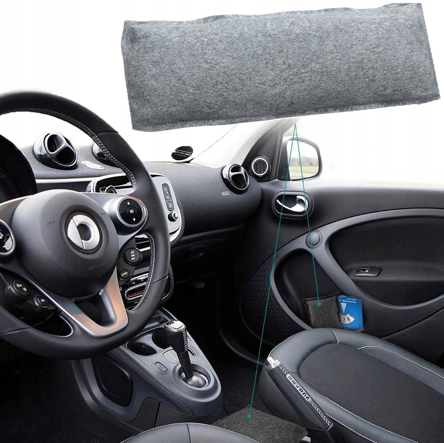 AUTO ABSORPTOR VLHKOSTI PRE AUTA