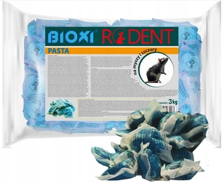 3 kg jedovatá pasta pre móly potkanov myši bioxi