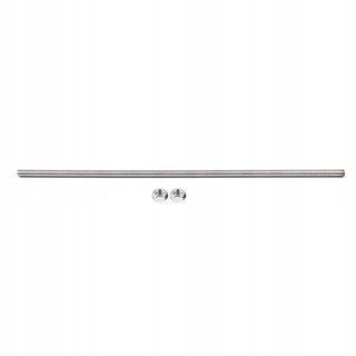 Závesy, pánty -  320 mm x m8 vlákno z nehrdzavejúcej ocele striebornej tyče