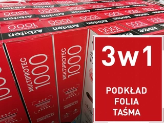 Podlahové kúrenie - 3v1 MultiProtec 1000-8 metrov pod 3v1 MultiProtec panely