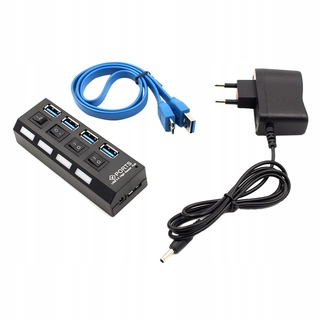Podlahové kúrenie - 4-portový USB 3.0 hub rýchlo portu splitter
