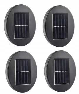 Záhradná závesná lampa - 4X SOLÁRNE ZÁHRADNÉ LAMPY SOLÁRNE NÁSTENNÉ LAMPY