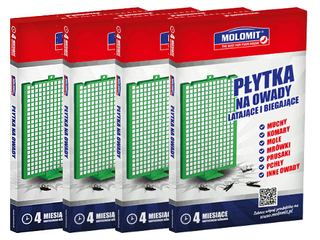 Repelent proti hmyzu - Pasca na kliešte, komáre, mole, mravce, muchy, osy, pavúky, blchy, ploštice Molomit 11,4 ml
