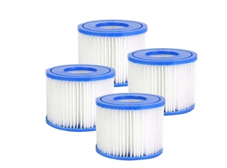 Čerpadlo, filter na bazén - 4x FILTER PRE SPA JACUZZI VLOŽKA PUMPY BESTWAY TYP VI