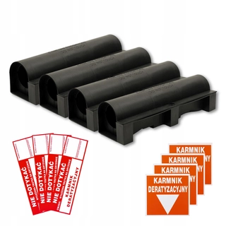 Repelent, plašič  pre zvieratá - Krmítko pre hlodavce No-Pest 33 cm