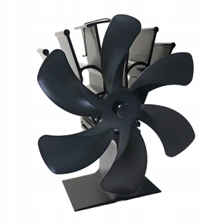 Ventilátor ku krbu, kachliam - 6. Ventilátor pece poháňaný pokojné teplom