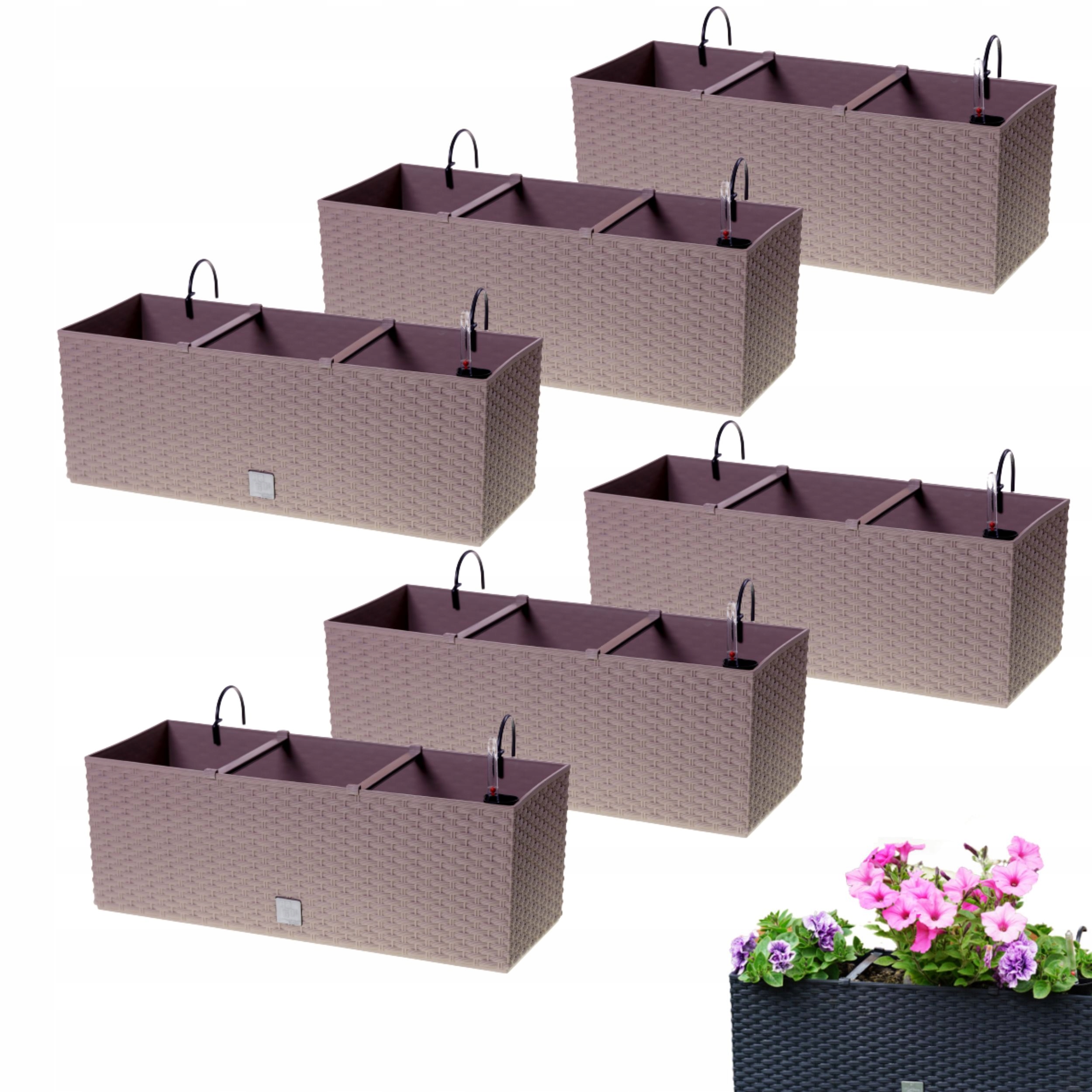 Prosperplast DRTC500-S449 balkónový box, biely