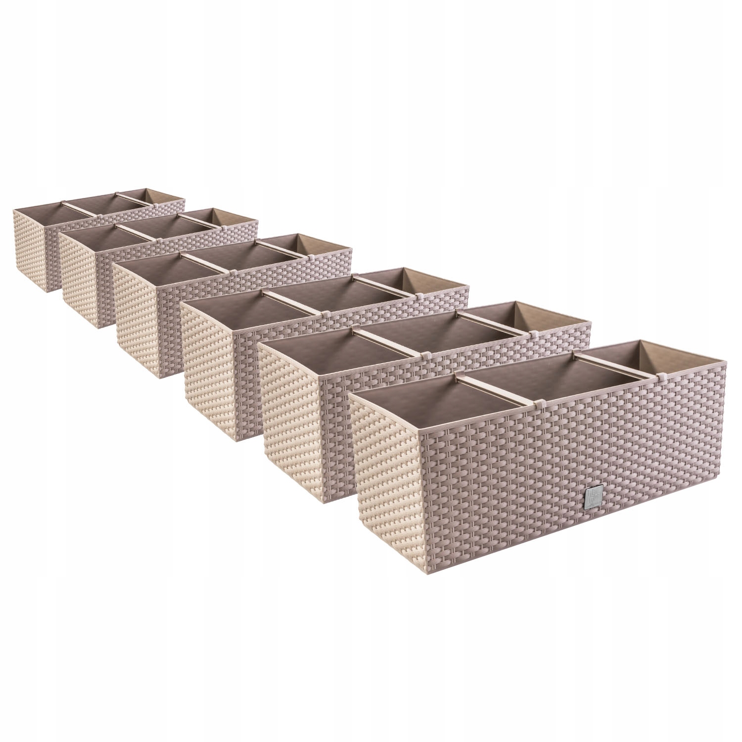 Balkónový box 51,5 x 19,5 cm, plast