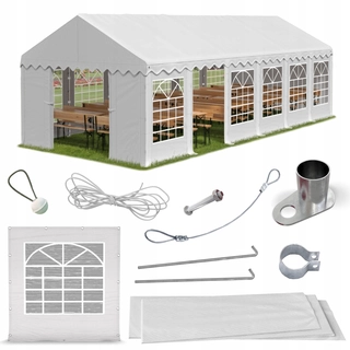 Záhradný stan, pavilon - Stan Das Company s viac ako 8 stenami 6 x 12 x 3,09 m