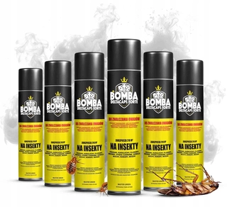 Repelent proti hmyzu - Dymovnica proti švábom, moliam, muchám, pavúkom, blchám, plošticám, strieborným rybkám Strong 0,26 kg 250 ml