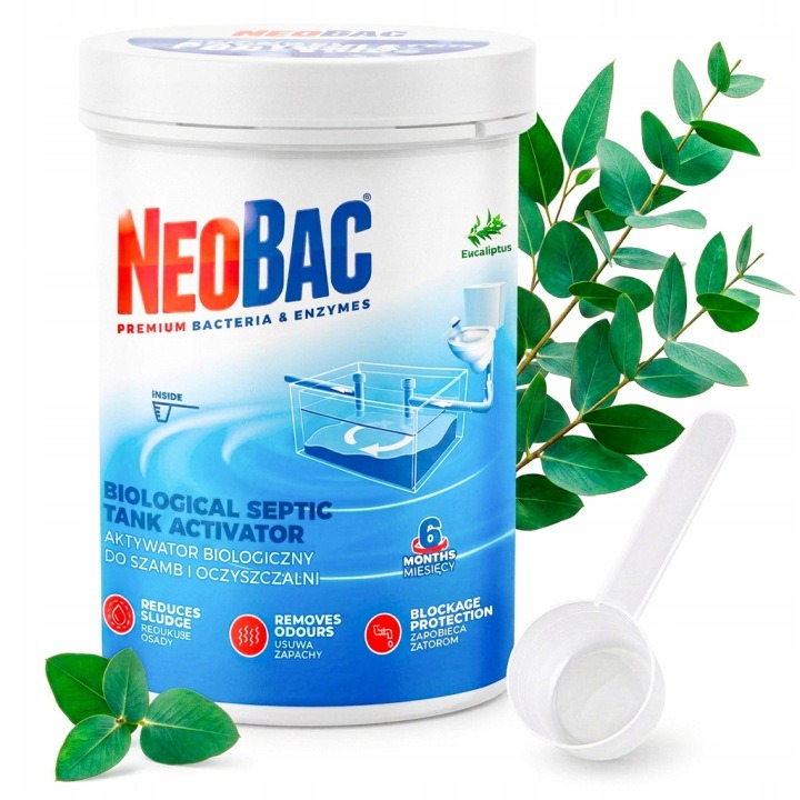 Bakteriálny prípravok NeoBac do žumpy a čističky odpadových vôd