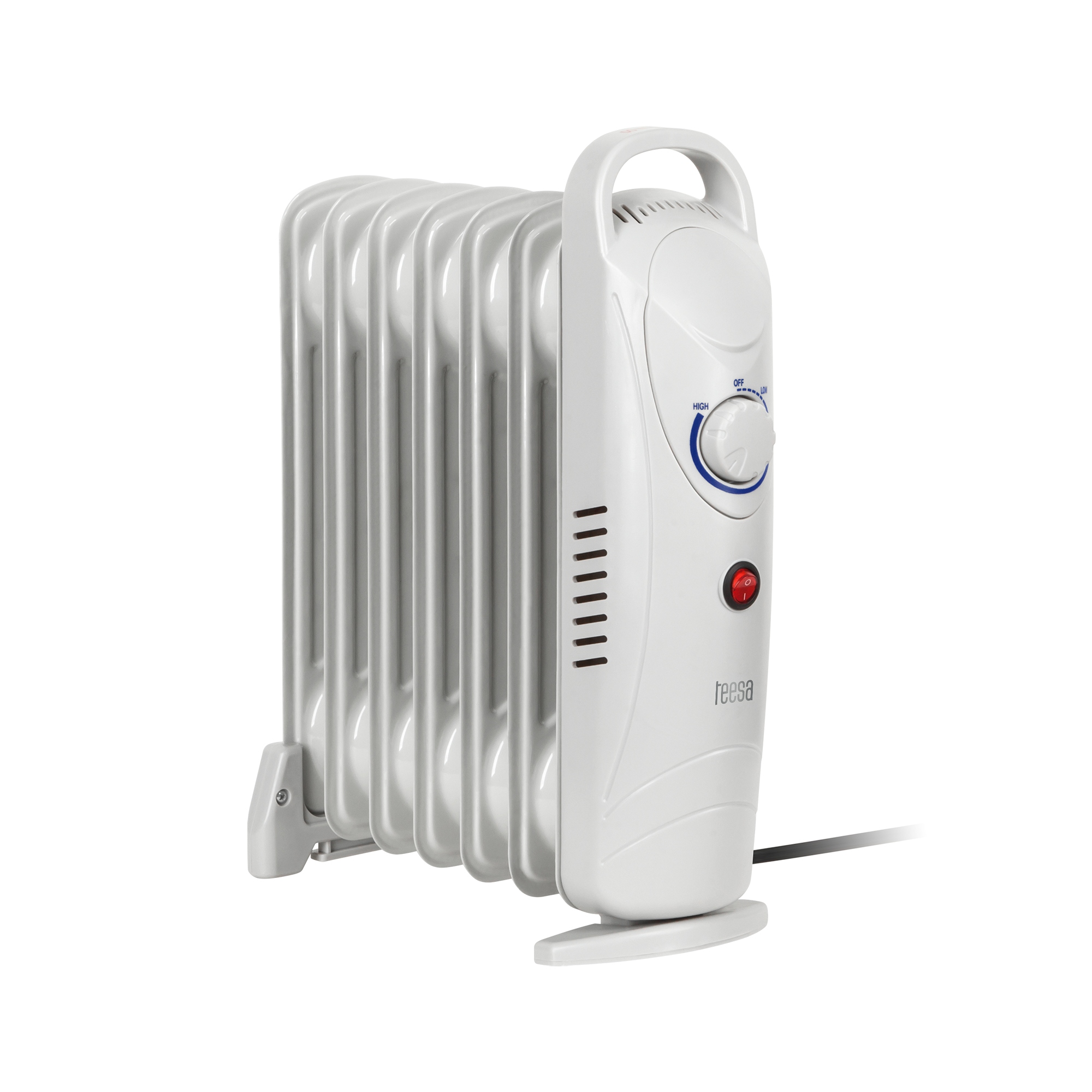 Teesa 800 W biely olejový radiátor