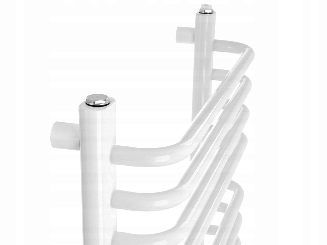 Lava 582 W vodný kúpeľňový radiátor 550 x 940 mm biely