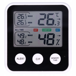 Podlahové kúrenie - 9 cm * 3 cm digitálny teplomer HGO64