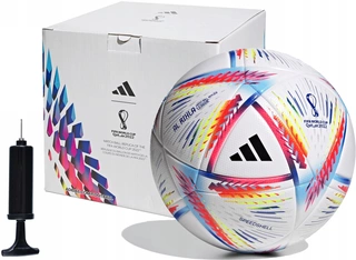 Športová hračka - ADIDAS RIHLA FUTBAL QATAR 2022 BOX + PUMP