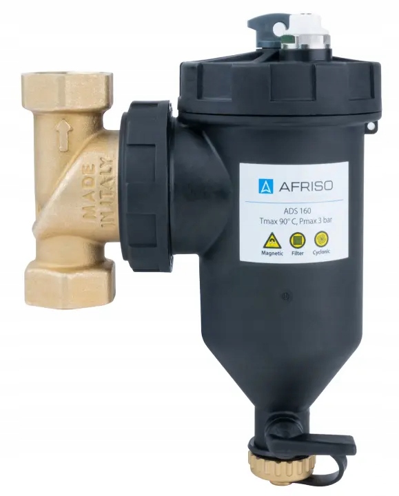 MAGNETICKÝ FILTER, AFRISO SEPARATOR ZNEČISTENIA