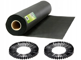 Agrotextília - Agrotextilné mulčovanie (proti burine) Plonos čierny 100 x 7500 cm 150 g/m²