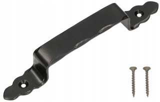 Kľučka dverí - Antaba Black Forged 200 mm retro rukoväť