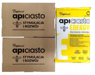 Krmivo pre včely - Apifood včelí koláč 1 kg 1 l