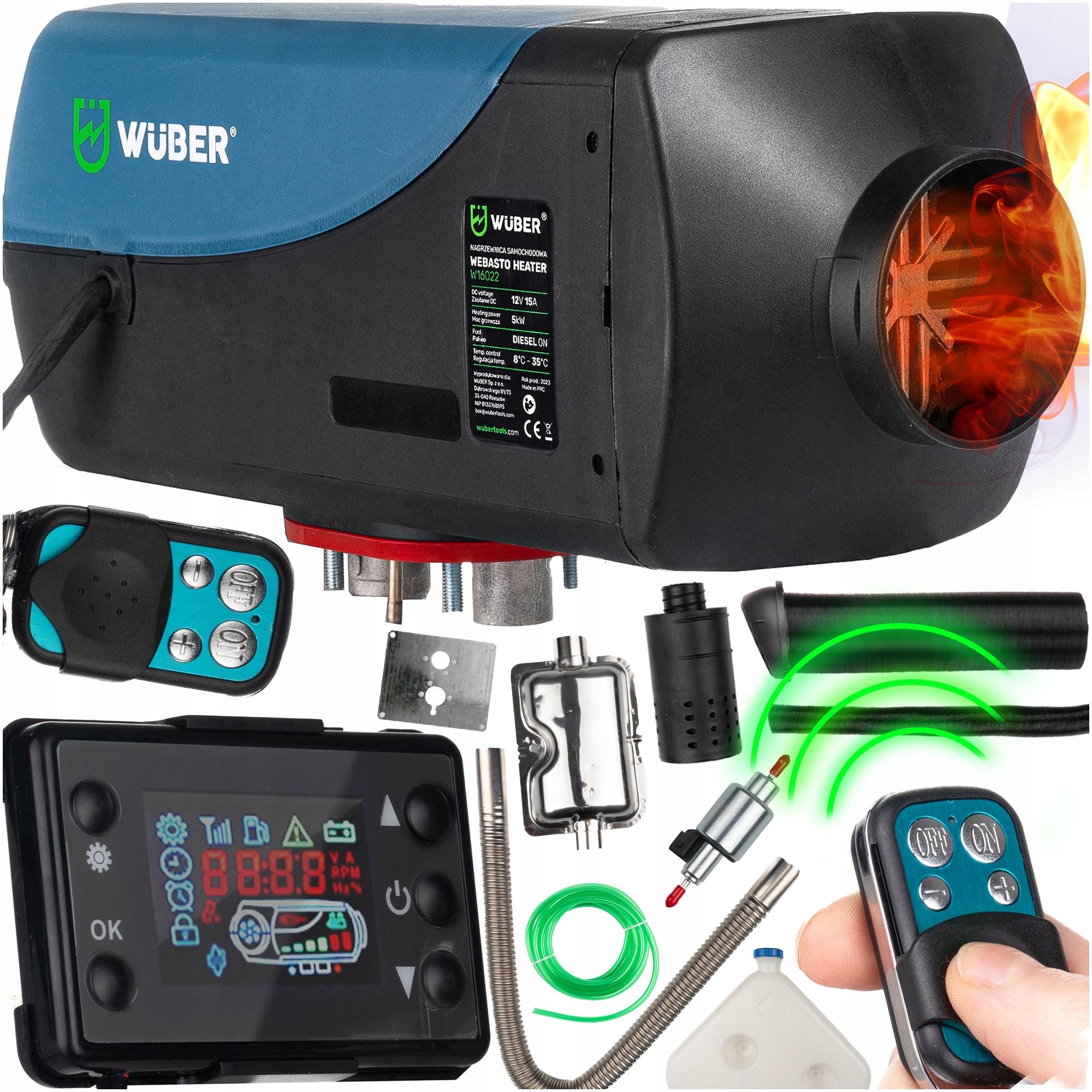 Olejový ohrievač Wuber 5 kW