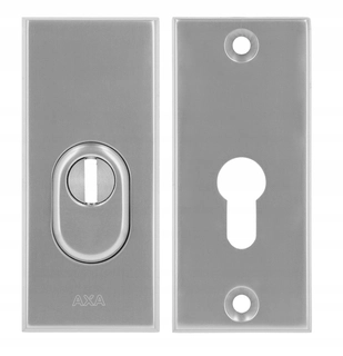 Kľučky na dvere - Axa Rosette pre rukoväť Odin f6 inox Poler Flex