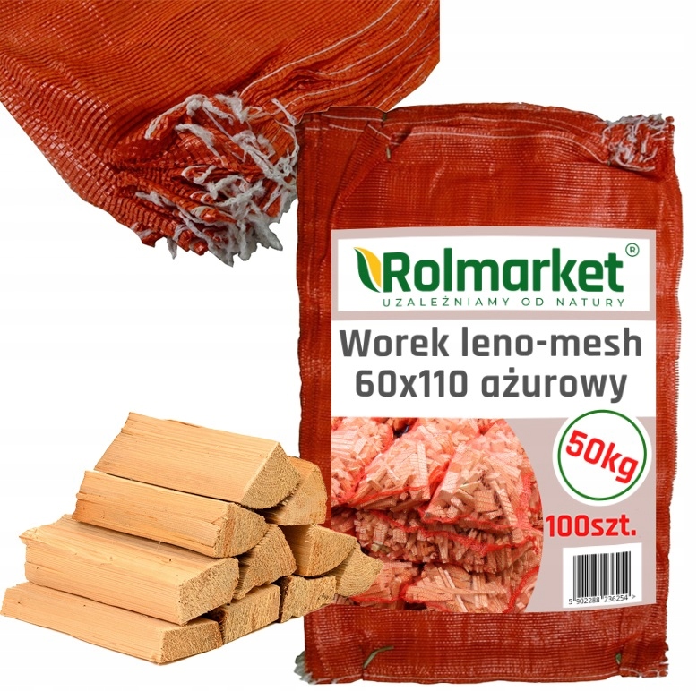 Vystužené prelamované sieťované vrecia 50kg 100 ks
