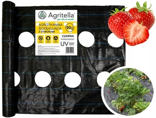 Agrotextília - Mulčovacia látka Agrotella (proti burine) Agritella čierna 80 x 5000 cm 90 g/m²