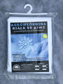 Tkanina, fólia - Netkaná agrotextília 50g biela 1,6x20m ZIMNÁ hrubá UV