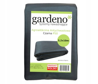 Agrotextília - Agrotextilné mulčovanie (proti burine) Gardeno black 320 x 1000 cm 50 g/m²